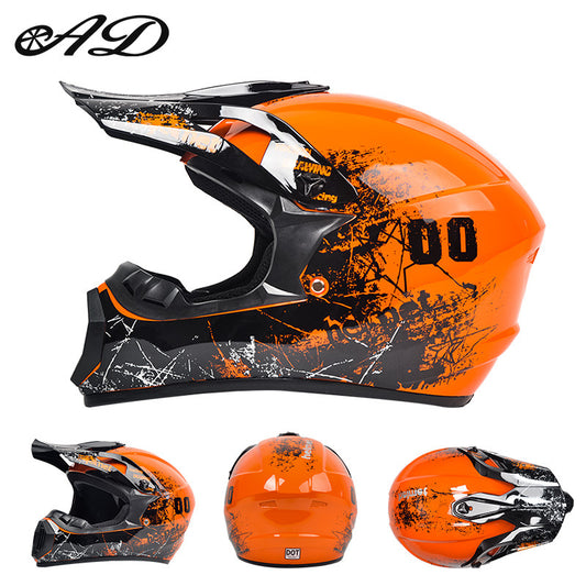 Casque de moto tout-terrain AD