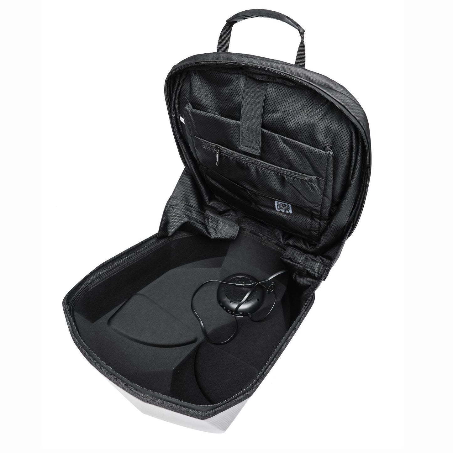 Le sac à dos Iron Man Cycling avec haut-parleur LED est conçu pour les passionnés de cyclisme, avec une coque extensible et un tissu polyester