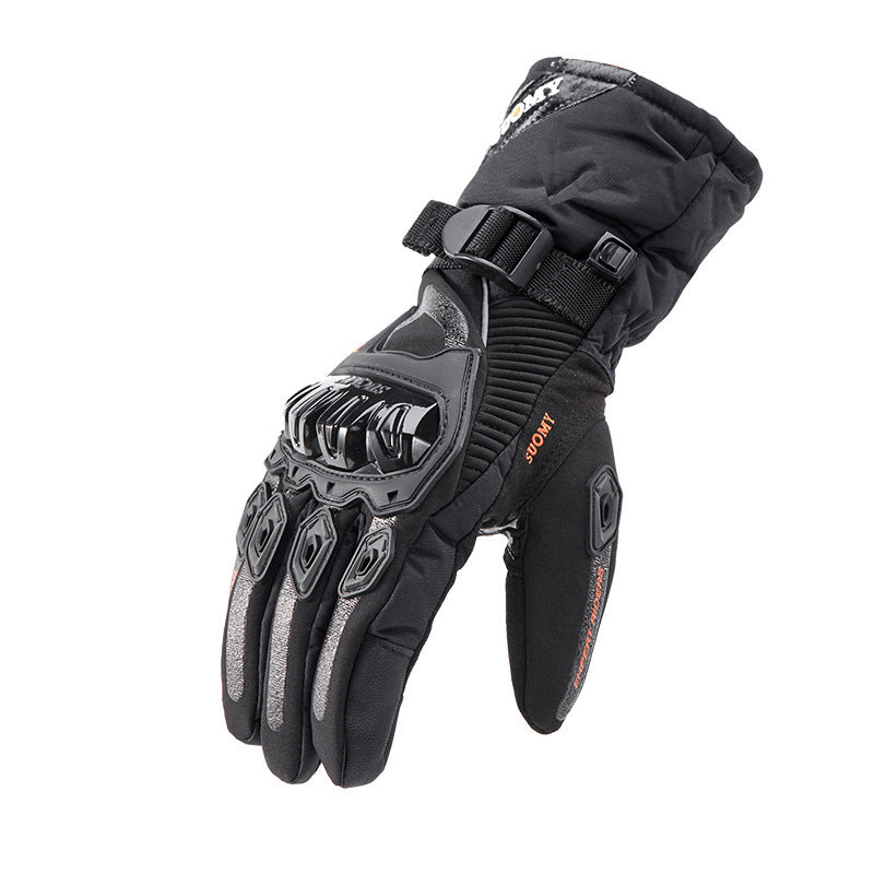 Gants SUOMY WP-02, imperméables et chauds pour tous types de  deux roues, antichute pour les  motards, longs et épaissis gants tout-terrain pour hommes