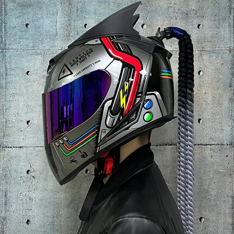 JIEKAI casque complet pour homme et femme