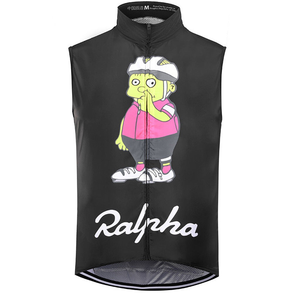 Gilet de cyclisme italien populaire pour hommes, vêtements de sport d'été, sans manches, respirants