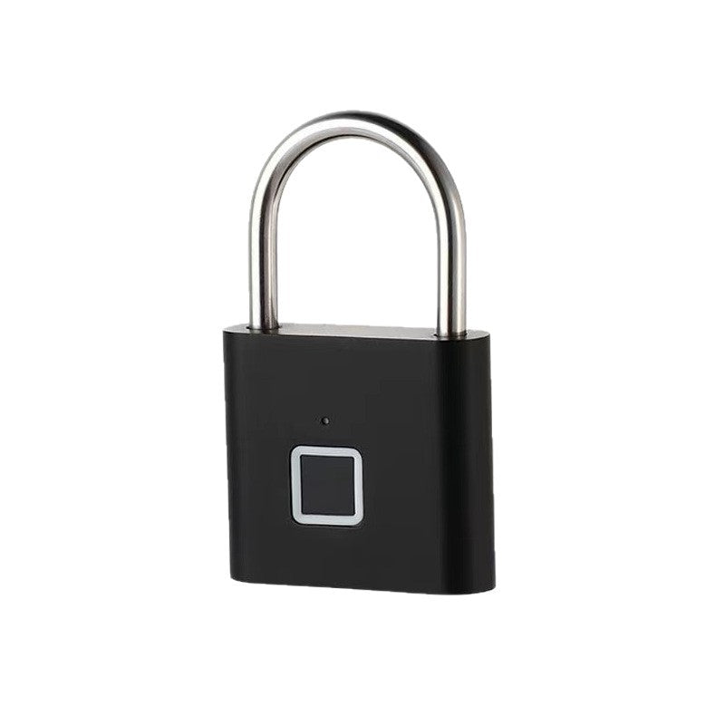 Cadenas empreintes digitales, déverrouillage sans clé, port type C avec charge d'empreintes digitales, serrure électronique, modèle longue durée