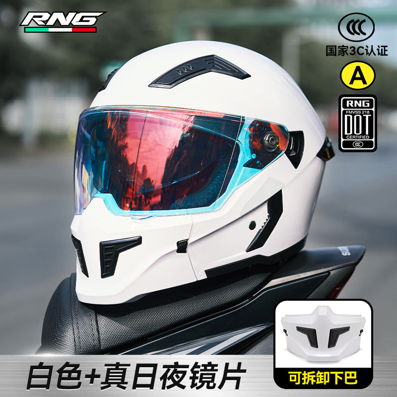 Casque de moto  complet Demi