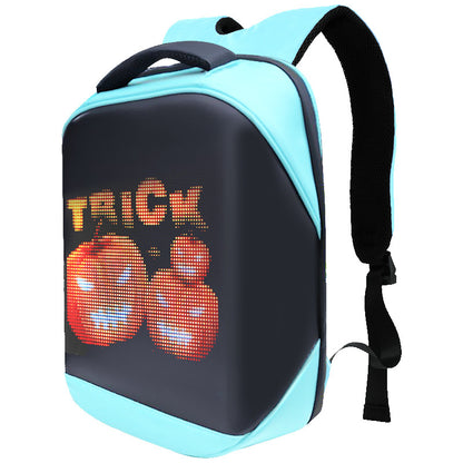 Nouveau sac moto LED, Sac d'ordinateur USB grande capacité