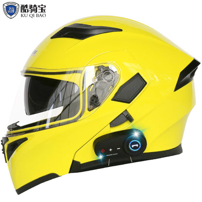 Cool Ride Treasure  Casque Bluetooth Double visière avec FM
