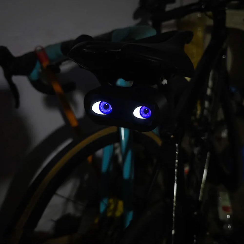 Lumière Oeil du Diable Vélo Moto Voiture électrique Lumière Décorative Contenu Personnalisé Écran unique Exportation de double écran