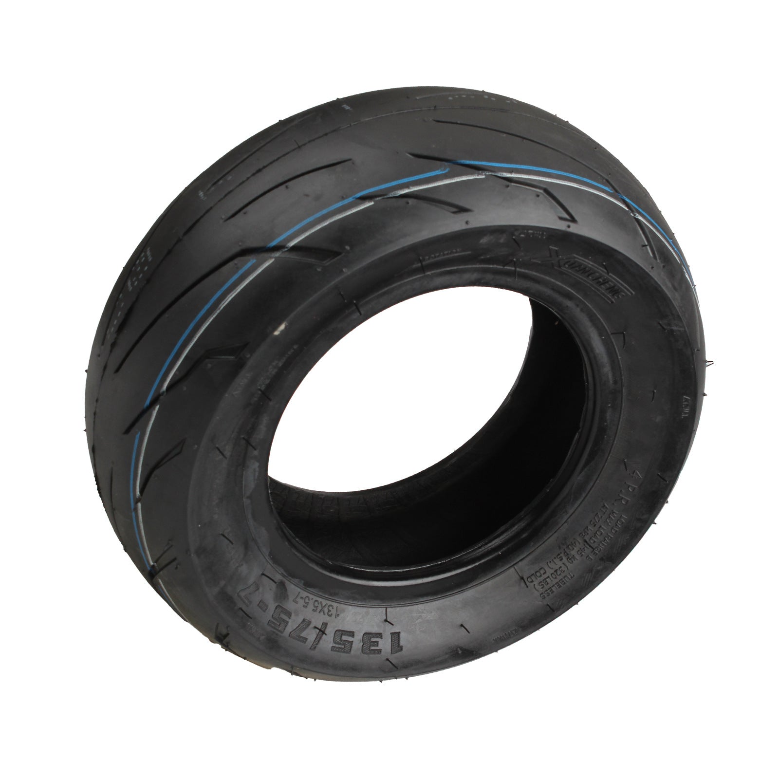 Pneus modifiés 135 75-7 tubeless de course résistantes