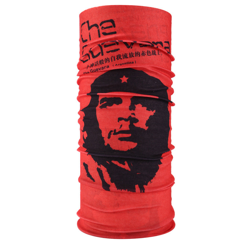 Masque de cyclisme foulard col chaud accessoire de Halloween crâne versatile foulard visage foulard magique