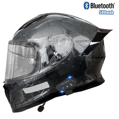 Casque en fibre de carbone avec certification 3C Dot Bluetooth