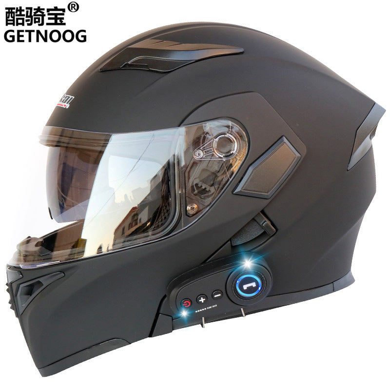 Cool Ride Treasure  Casque Bluetooth Double visière avec FM