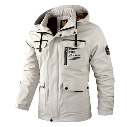 parkas à capuchon d'automne et d'hiver,