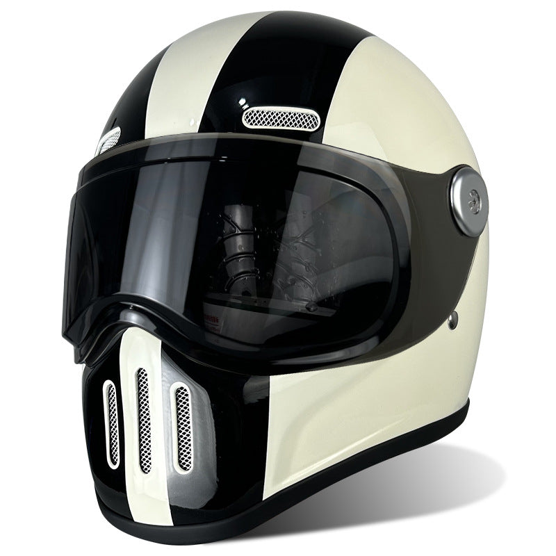 Casque WTCX de moto en fibre de carbone en PRF, casque complet, pour hommes et femmes