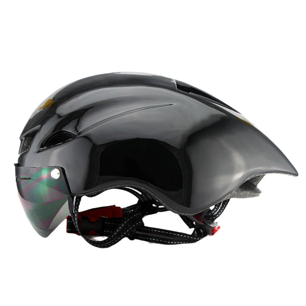 Casque de sécurité garantie d'authenticité Aero TT route VTT coupe-vent lentilles magnétiques