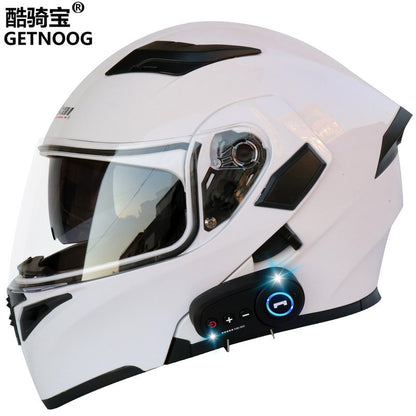 Cool Ride Treasure  Casque Bluetooth Double visière avec FM