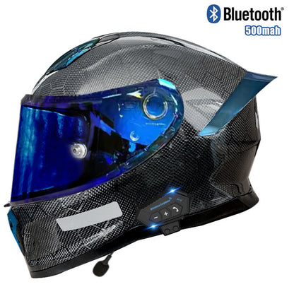 Casque en fibre de carbone avec certification 3C Dot Bluetooth