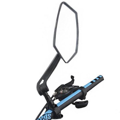 rétroviseur de vélo, rotation à 360 degrés, réflecteur de batterie de moto, miroir en verre haute définition.