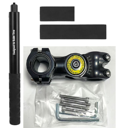 Compatible avec GOPRO insta360 DJI Bike, Moto, Bicycle de montagne, Selfie Stick, Support d'équitation fixe