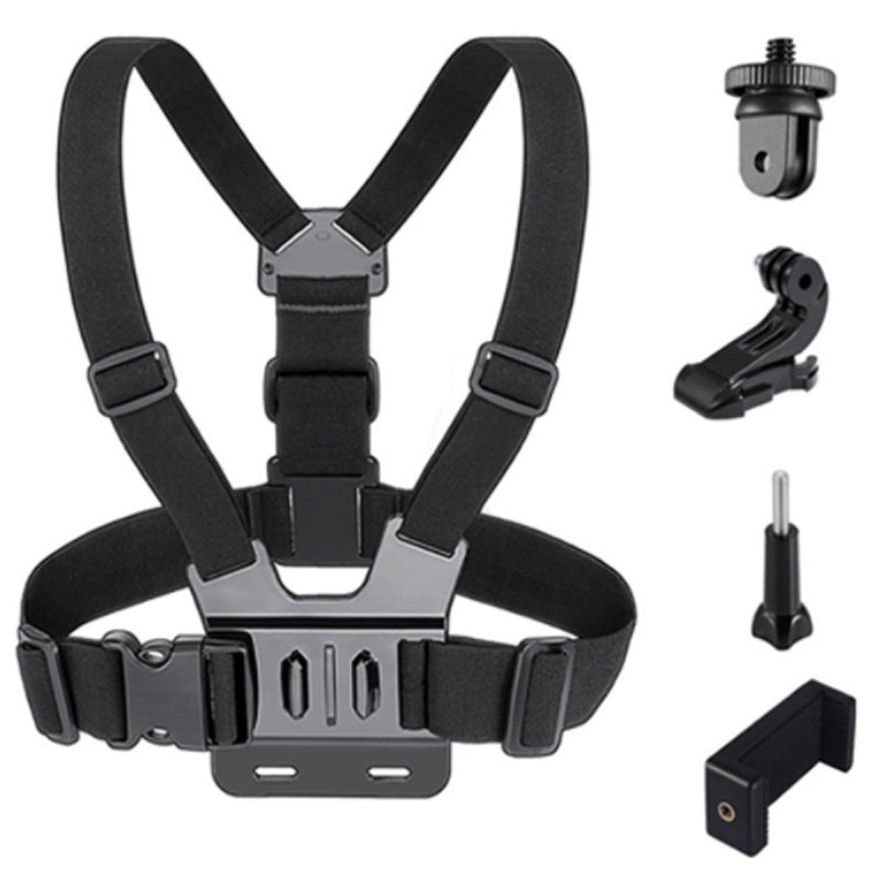 Support pour la poitrine de la caméra d'action GoPro DJI, support pour téléphone mobile