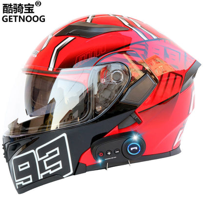 Cool Ride Treasure  Casque Bluetooth Double visière avec FM