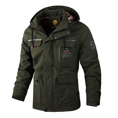 parkas à capuchon d'automne et d'hiver,