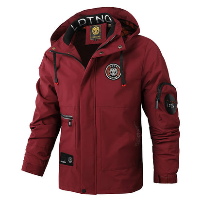 parkas à capuchon d'automne et d'hiver,