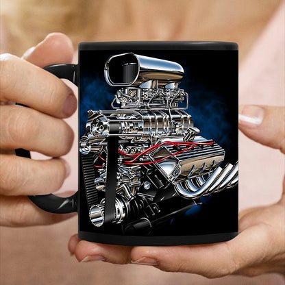 Tasse de café en céramique moteur mécanique, Par lot de 2