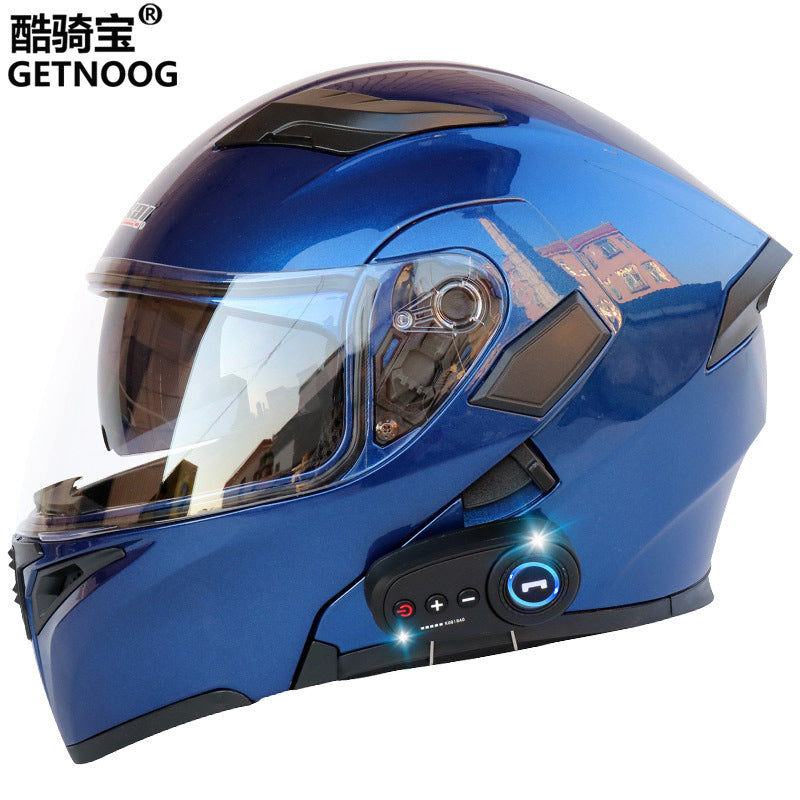 Cool Ride Treasure  Casque Bluetooth Double visière avec FM