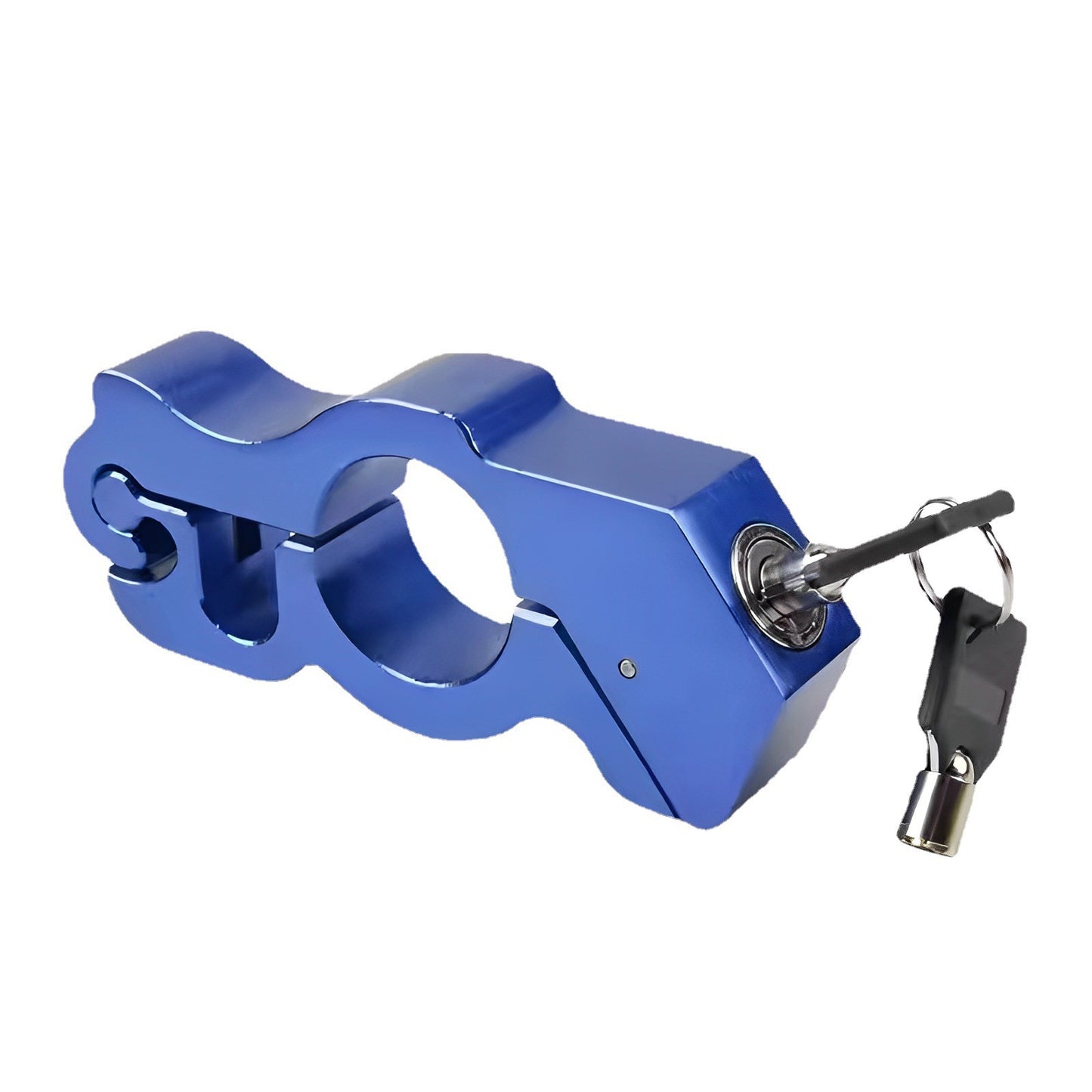 Serrure antivol pour véhicule électrique, serrure moto avec alarme, serrure de guidon, serrure de frein alimentée par batterie, verrou des gaz, serrure pour vélo