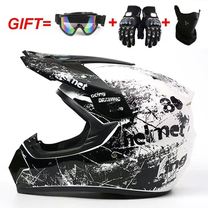 Casque tout terrain frais casque de moto vélo  casque tout terrain