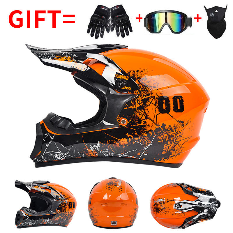 Casque de moto tout-terrain AD