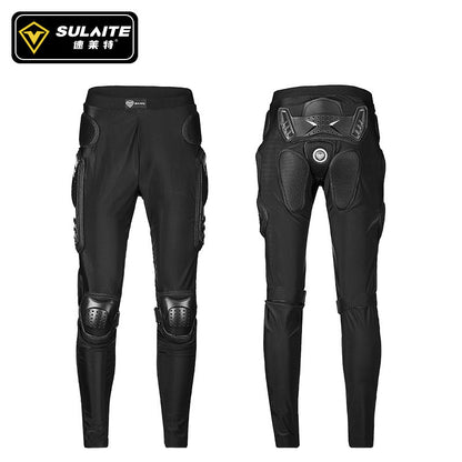Pantalon blindé de moto SULAITE, pantalon blindé pour le cyclisme tout terrain et pantalon blindé pour les sports extrêmes, avec chute et anti-collision
