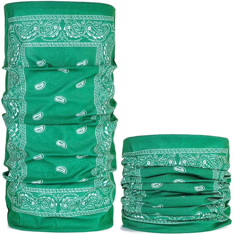 Masque de cyclisme foulard col chaud accessoire de Halloween crâne versatile foulard visage foulard magique