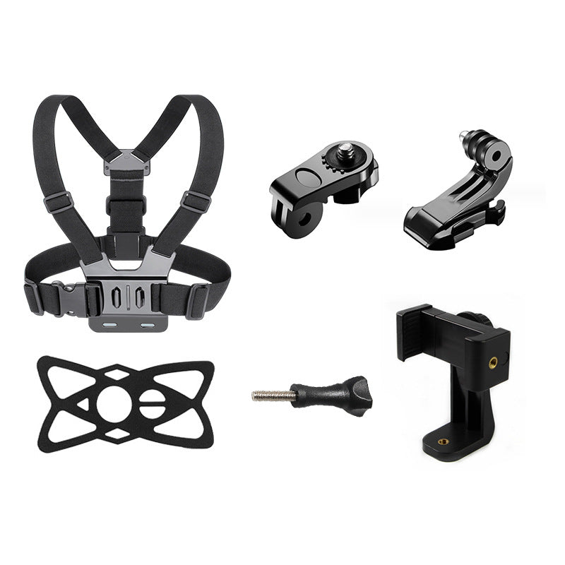 Support de tir sur la poitrine de la caméra d'action GoPro Vista en première personne de tir en direct Support pour téléphone de cyclisme