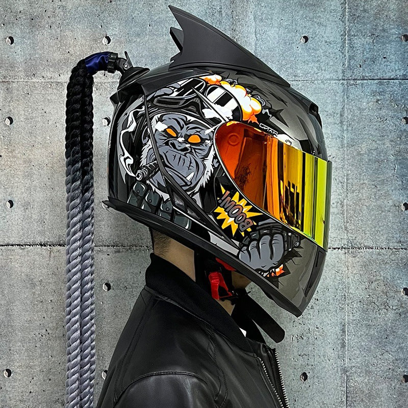 JIEKAI casque complet pour homme et femme