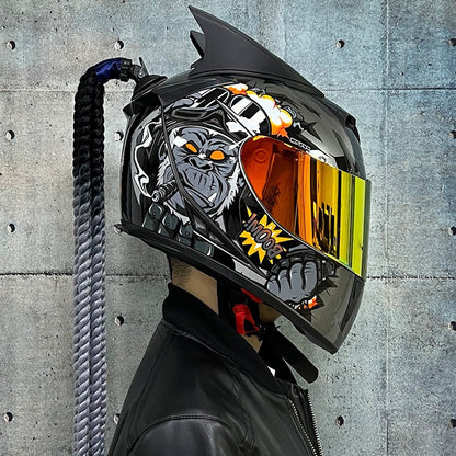 JIEKAI casque complet pour homme et femme