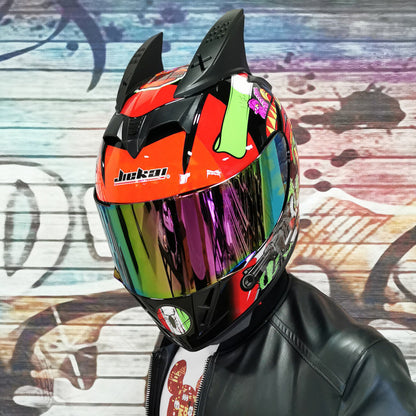 JIEKAI casque complet pour homme et femme