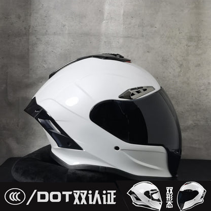 Casque NBTK certification DOT casque de moto à visière longue et courte