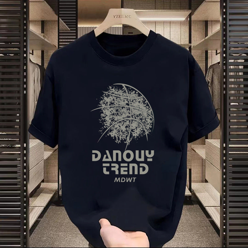 T-shirt américain à manches courtes à motifs
