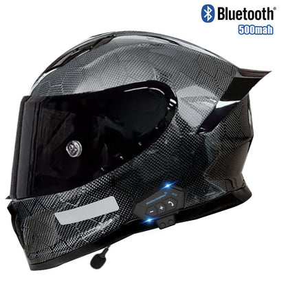 Casque en fibre de carbone avec certification 3C Dot Bluetooth