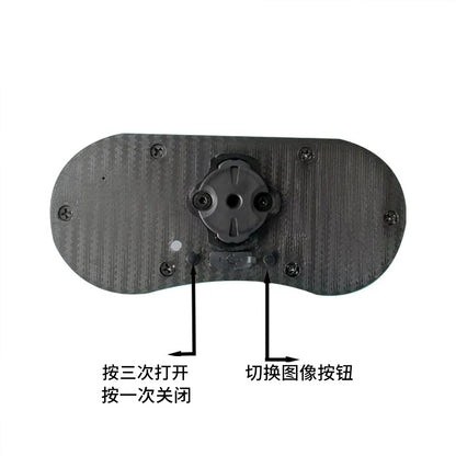Lumière Oeil du Diable Vélo Moto Voiture électrique Lumière Décorative Contenu Personnalisé Écran unique Exportation de double écran