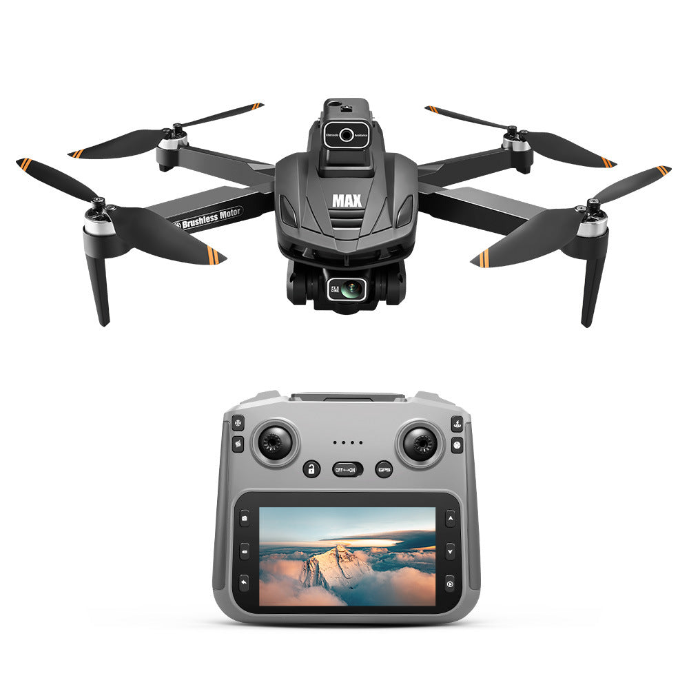 Nouveau produit v168MAX sans brosses GPS avec écran de photographie aérienne en HD, drones pour éviter les obstacles, trafic extérieur et télécommande