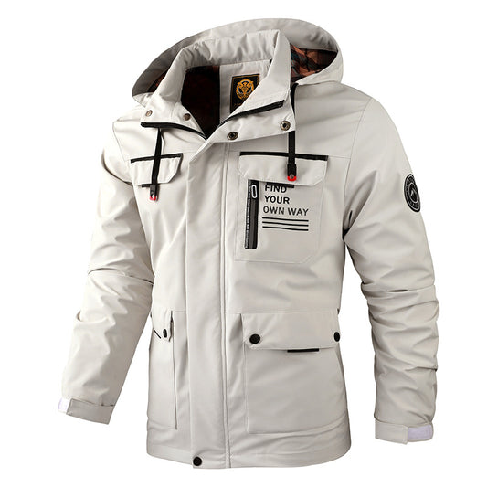parkas à capuchon d'automne et d'hiver,