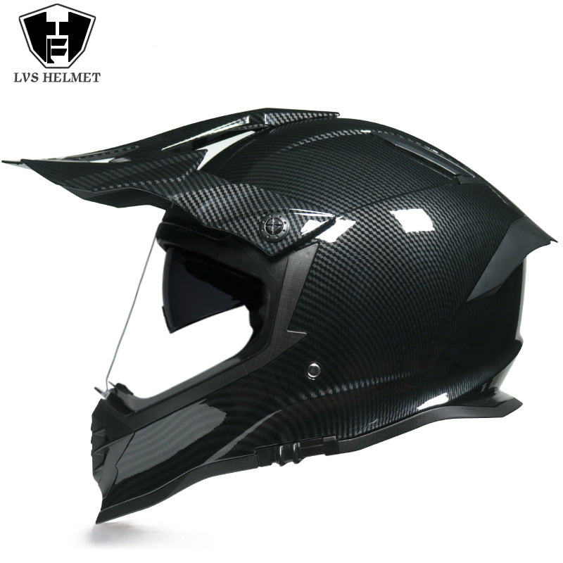 Casque de rallye tout terrain multifonctionnel double lentille