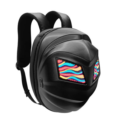 Sac de cyclisme de cycliste noir nouveau de bord croisé Sac de moto LED Sac imperméable pour casque de moto