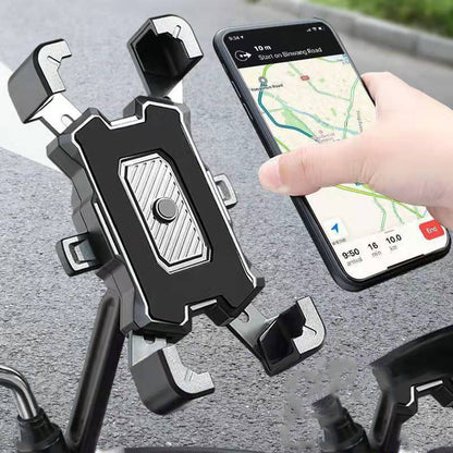 Support pour téléphone, moto, vélo et trottinette électrique antichoc