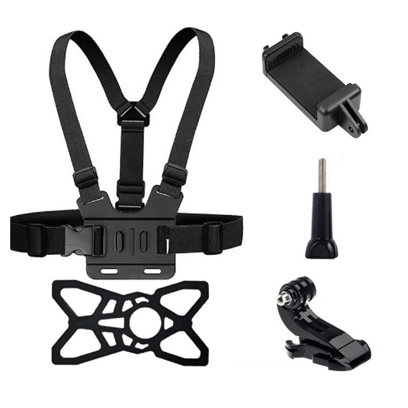 Support pour la poitrine de la caméra d'action GoPro DJI, support pour téléphone mobile