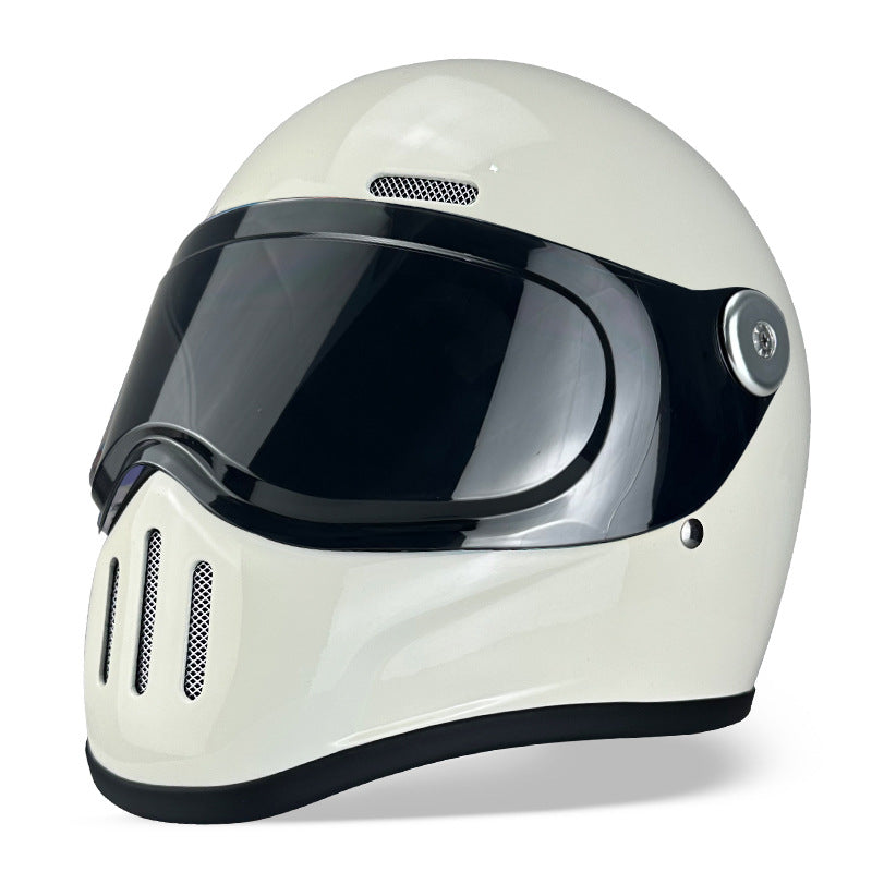 Casque WTCX de moto en fibre de carbone en PRF, casque complet, pour hommes et femmes