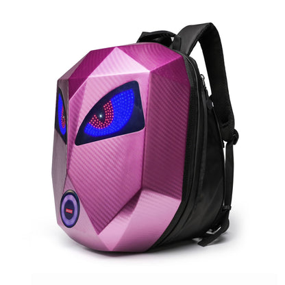 Le sac à dos Iron Man Cycling avec haut-parleur LED est conçu pour les passionnés de cyclisme, avec une coque extensible et un tissu polyester