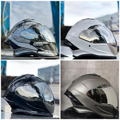 Casque NBTK certification DOT casque de moto à visière longue et courte