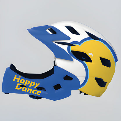 casque pour enfants moulage intégré  casque complet extérieur respirant